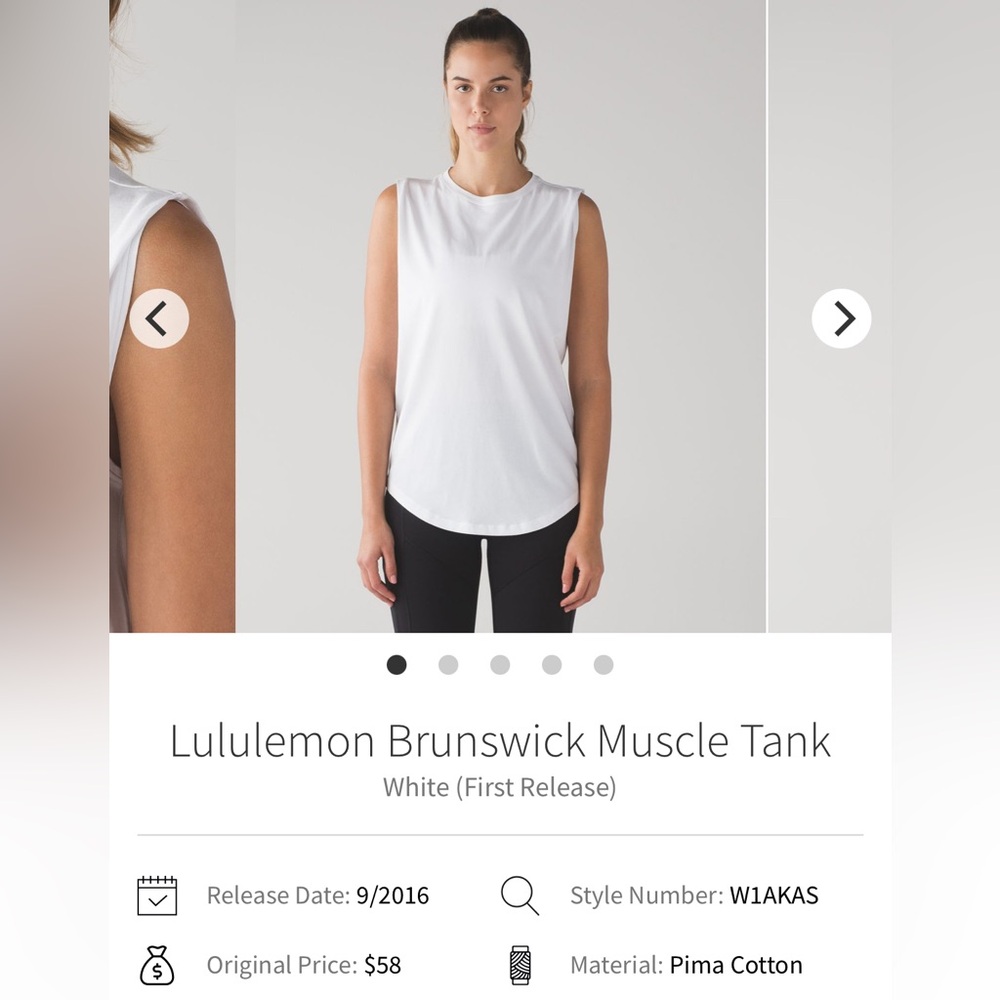 Luulemon Brunswick Muscle Tank Top